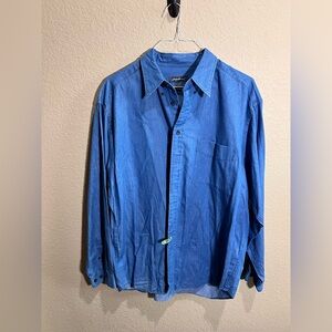 Eddie Bauer Blue Dress Shirt